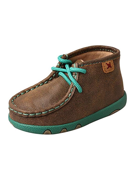 Boots Boys Infant Driving Mocs - Bomber/Turq 7 Turquoise