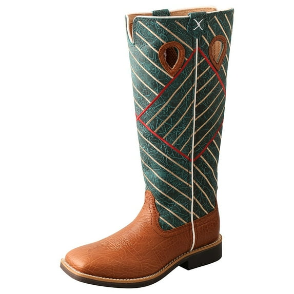 Twisted X Boots Boys YBK0010 Kids Twisted X Buckaroo Boot 2.5 M Cognac