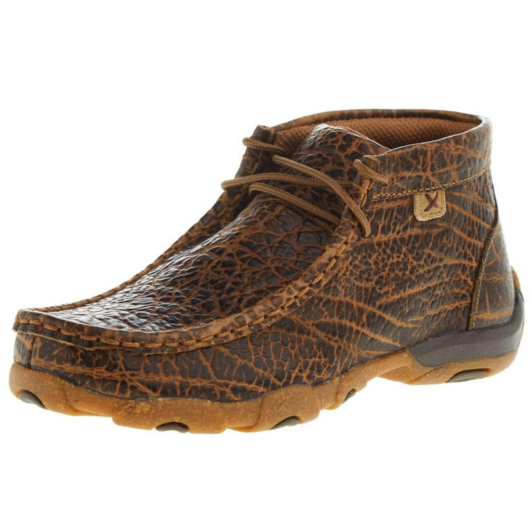 Twisted X Boots Boys YDM0049 Golden Elephant Print Chukka
