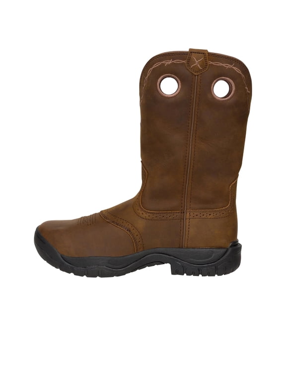 Boots MAB0001 (DS)All Around Distrssd Saddle-11in Mat Distressed Saddle 14 D