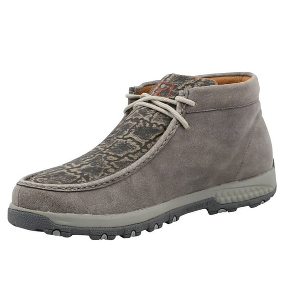 Twisted X Boots MXC0017 Men's Twisted X Grey Elephant Driving Moc Grey 7.5 M
