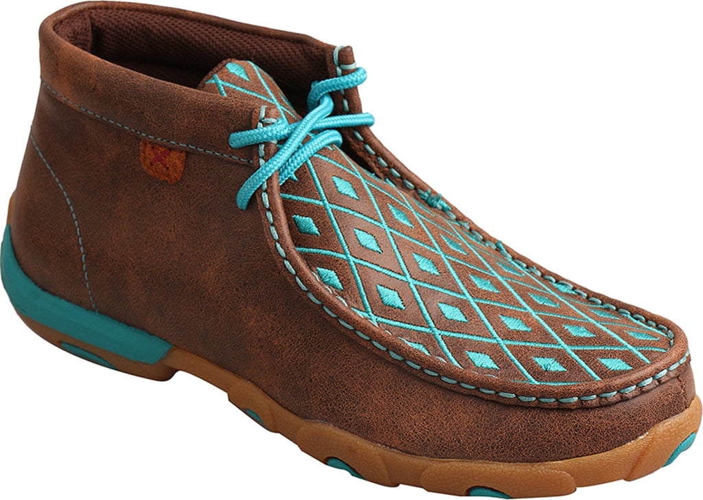 Twisted X Boots Womens (DS) Bomber Driving Moc B Tan