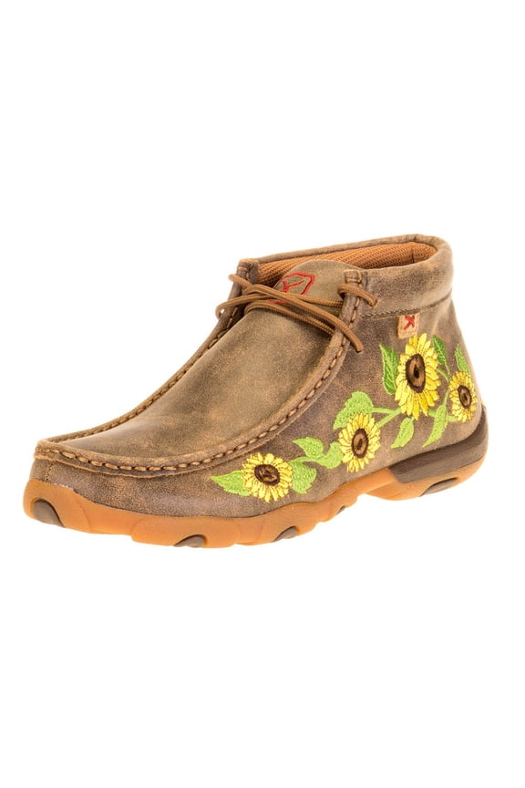 Boots Womens Sunflower Driving Moc 7 Bomber/Multi