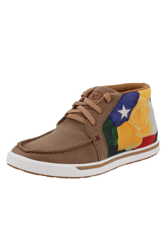 Boots Womens WCA0060 Women`s Twisted X Almond Rose Kicks Casuals 6 Yellow