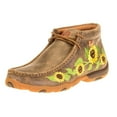 thumbnail image 1 of Twisted X Boots Womens WDM0128 Sunflower Driving Moc 9.5 Bomber/Multi, 1 of 5