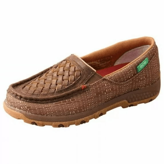 Twisted X Boots Womens WXC0009 (DS) slip-On Driving Moc With Cellstretch 11