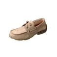 thumbnail image 1 of Twisted X Casual Shoes Boys Boat Leather Snake 1 Child Tan YDM0042, 1 of 7