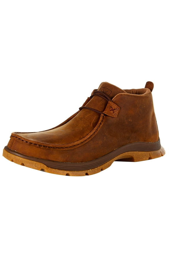 Casual Shoes Mens Lace Oblique Toe 7 M Oiled Saddle MFS0003