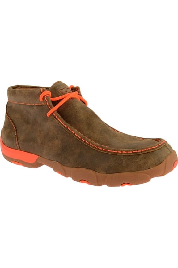 Casual Shoes Mens Leather Driving Moc 11 M Brown MDM0019