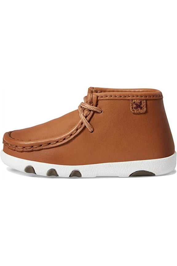 Infant's Driving Moc, Tan Lace-Up, 9 M