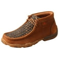 thumbnail image 1 of Twisted X Kid's Chukka Oiled Saddle Basket Weave Driving Moc YDM0046, 1 of 6