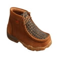 thumbnail image 1 of Twisted X Kid's Chukka Oiled Saddle Basket Weave Driving Moc YDM0046, 1 of 5