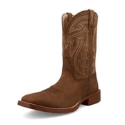 TWISTED X Adult Male 11in Tech X Coffee Western Boots, Size 12, Width EE
