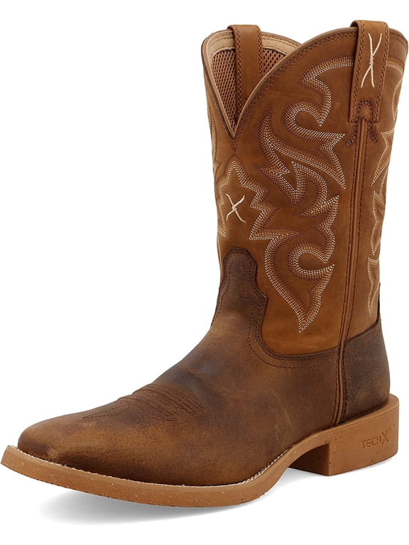 Men's 11" Tech X™ Boot, Saddle & Rustic Orange, 13 EE