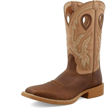 Twisted X Men's 12" Tech Xâ¢ Boot, Hazel & Sand, 11.5 D