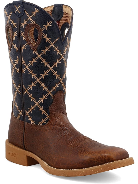 Men's 12" Tech X™ Boot, Rustic Brown & Navy, 11.5 B