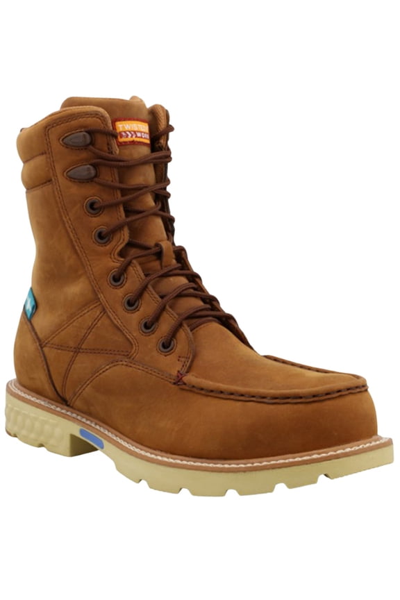 Men's 8" Lace-Up Wedge Work Boot Composite Toe - MXCNW03 11 EE US