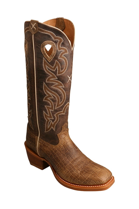 Men's Buckaroo Crazy Horse Taupe Boots MBK0030