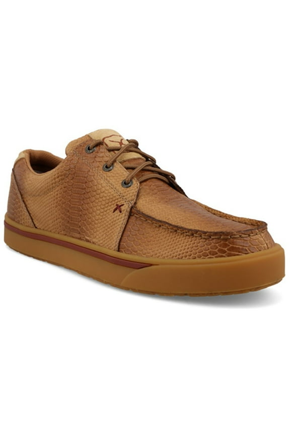 Men's Casual Kicks Moc Toe Camel 8.5 D(M) US