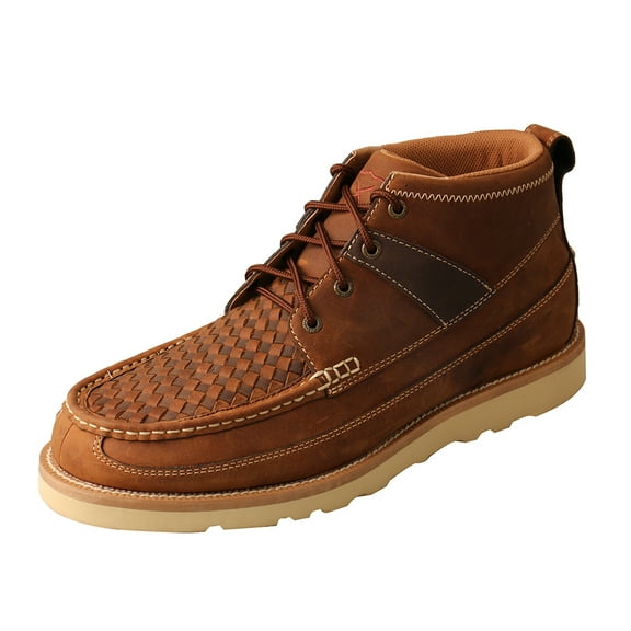 Twisted X Men's Casual Lace-Up Boot Moc Toe Brown 14 D(M) US