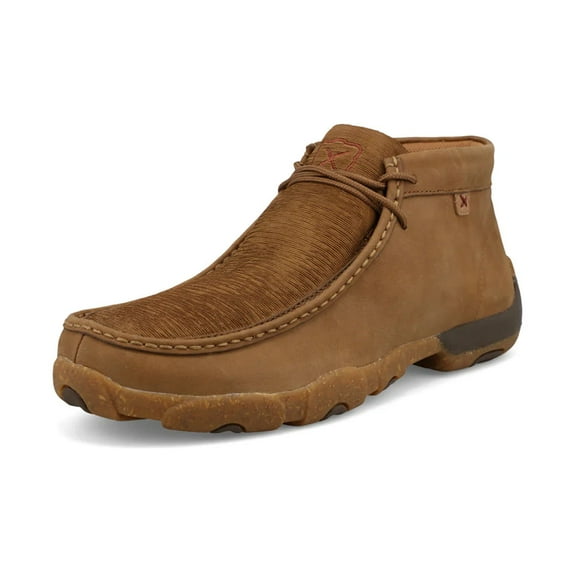 TWISTED X Adult Male Chukka Driving Moc, Color: Burnt Sand, Size: 9.5, Width: M