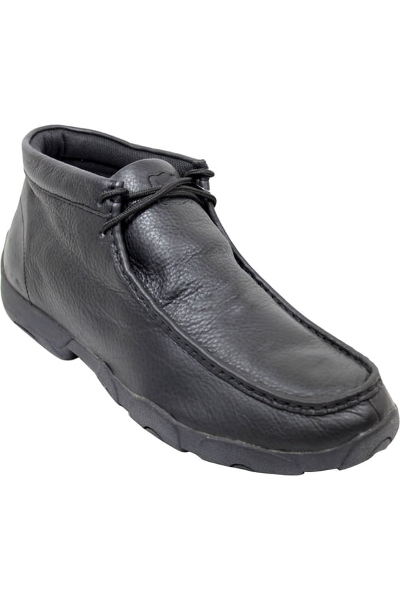 Men's Driving Mocs Moc Toe Black 7.5 EE US