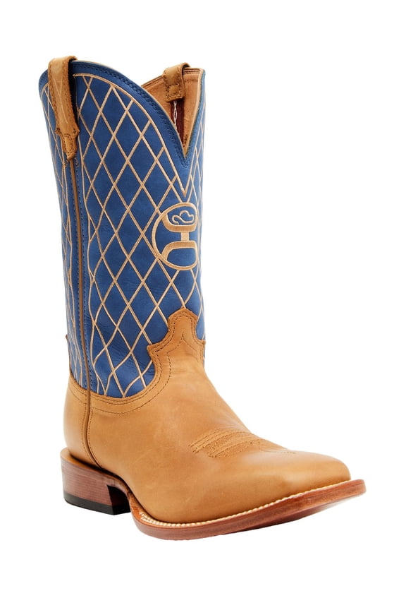 Adult Male 12in Hooey Inca Gold/Twilight Blue Boots, Size: 13, Width: D