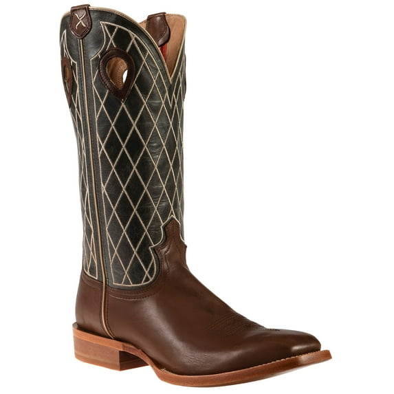 Twisted X Men's Rough Stock Western Boot Broad Square Toe - MRSL044 10.5 D(M) US