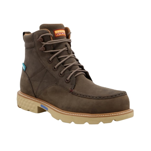 TWISTED X Adult Male 6in Shitake Work Boots, Size: 12, Width: M (MXCNW06-M-12)