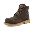 thumbnail image 1 of TWISTED X Adult Male 6" Work Boots, Color: Shitake, Size: 9, Width: M (MXCNW06-M-09), 1 of 6