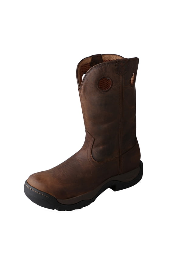 Adult Male 11" All Around Work Boots, Color: Taupe/Taupe, Size: 8.5, Width: W