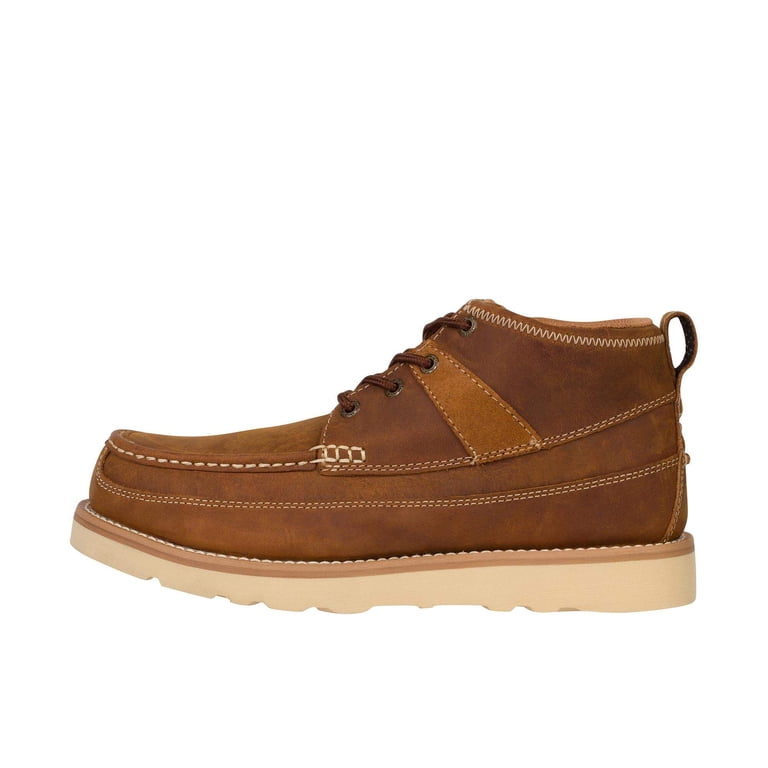 Twisted X Mens Oiled Saddle Steel Toe Casual Shoe 10 Brown  display picture 2