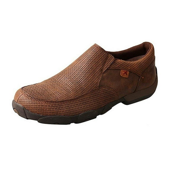 Twisted X Mens Slip-on Driving Mocs 8