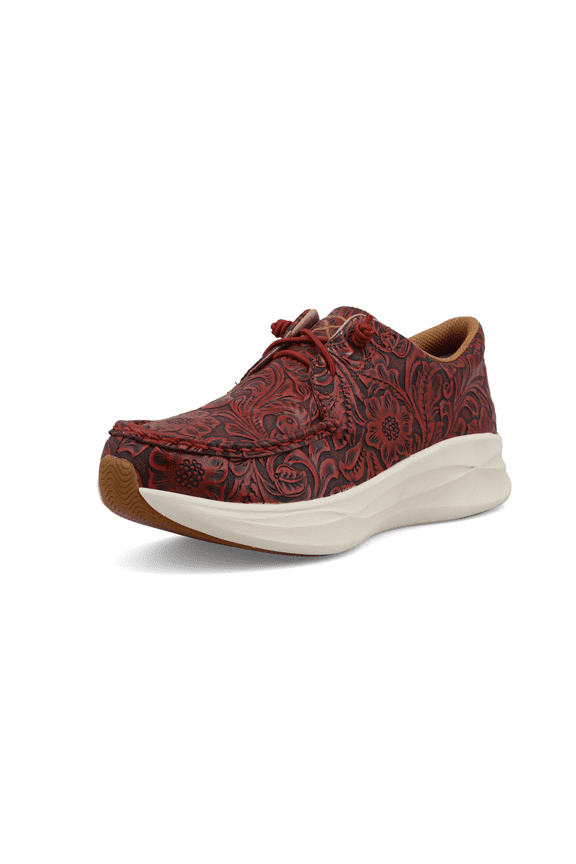 Tooled Feather Casual Rio Red - Footwear Ladies - Wcau024