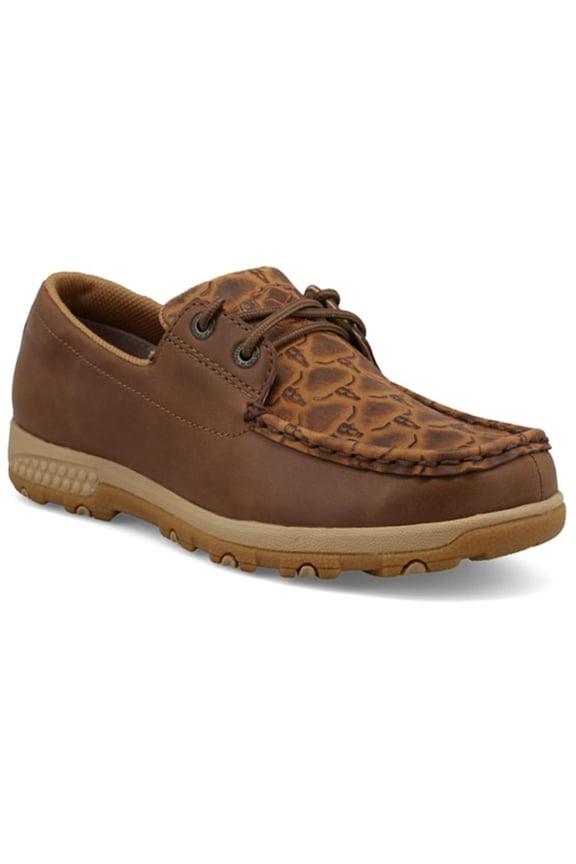 Women's Boat Shoe Driving Mocs Brown 8 M US