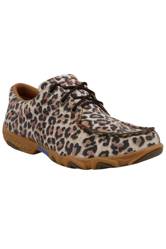 Casual Shoes Womens Driving Moc Boat 7 M Leopard WDMX005