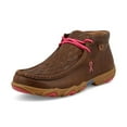 thumbnail image 1 of TWISTED X Adult Female Chukka Driving Moc Dark Tan/Pink Casual Shoes, Size: 7.5, Width: M, 1 of 6