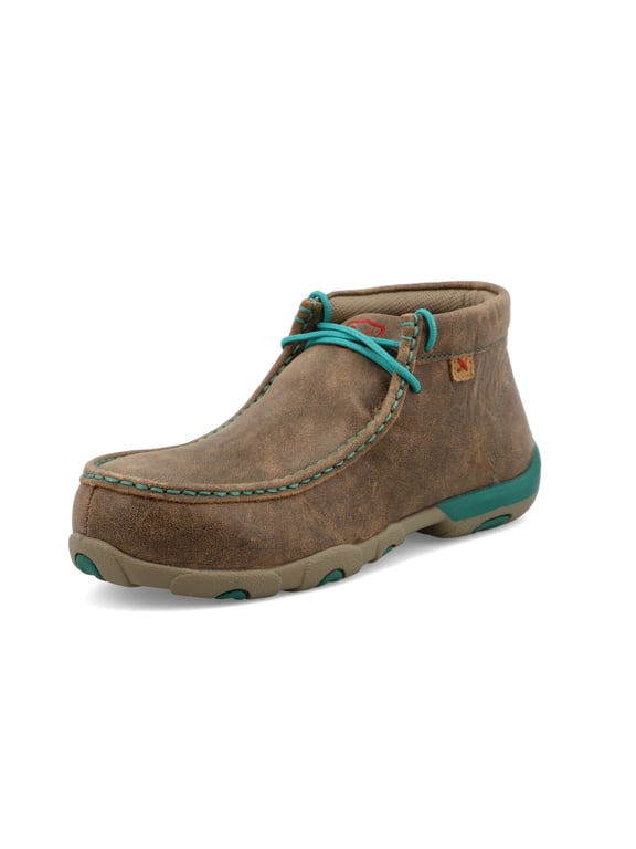 Women's Work Chukka Driving Moc - Bomber & Turquoise