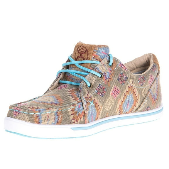 Twisted X Womens   Aztec Casual 5.5 Green