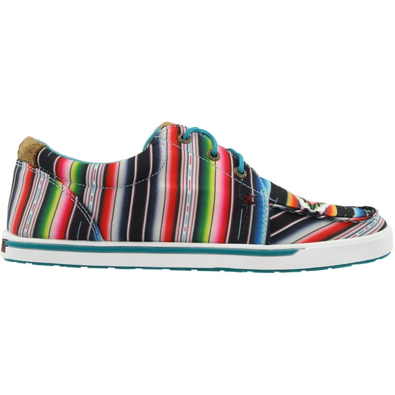 Twisted X Womens Women`s Serape Hooey Lopers 7 Teal