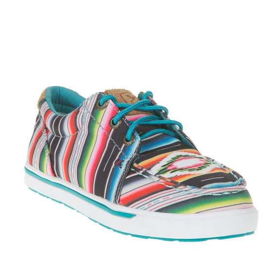 Twisted X Womens Women`s Serape Hooey Lopers 6.5 Teal