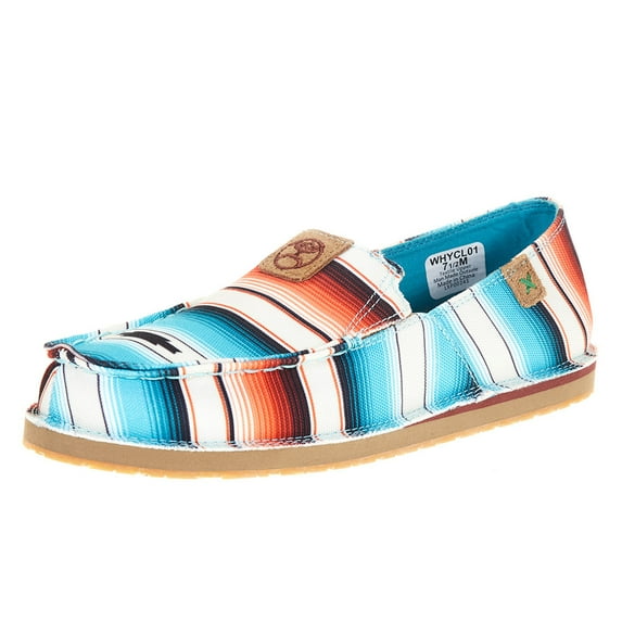 Twisted X Womens Hooey Serape Slip On 7 M Sunset Serape