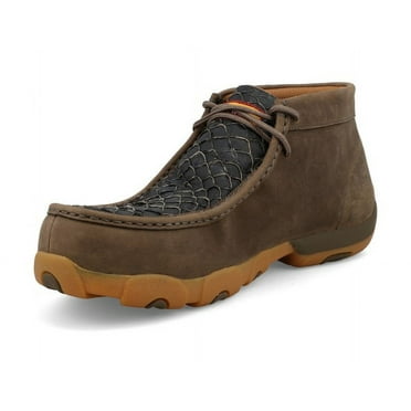 Twisted X Work Boots Mens Chukka Driving 11.5 M Black Shitake MDMNT05