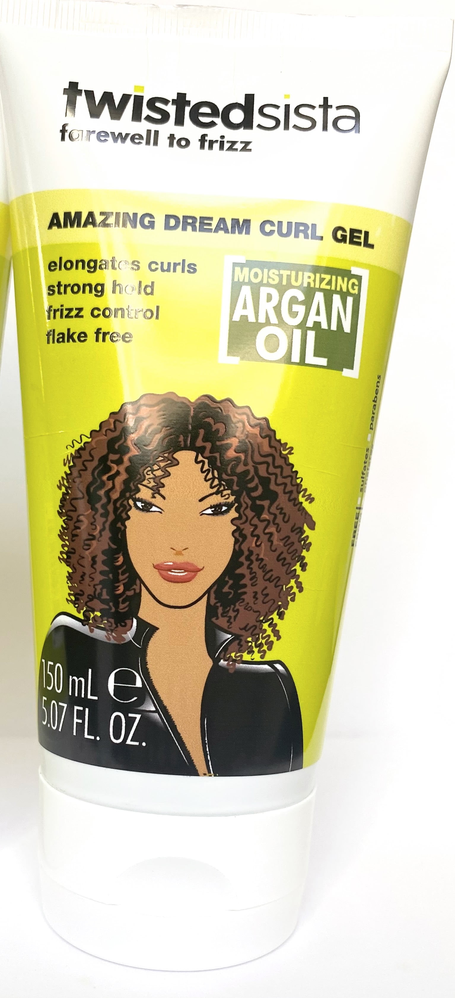 Twisted sista farewell to frizz ~ Amazing dream curl gel with moisturizing argan oil 150mL