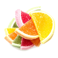 thumbnail image 1 of TwistedTreatz Assorted Fruit Slices Candy – Colorful Sugar-Coated Citrus Gummies  - (8oz), 1 of 5