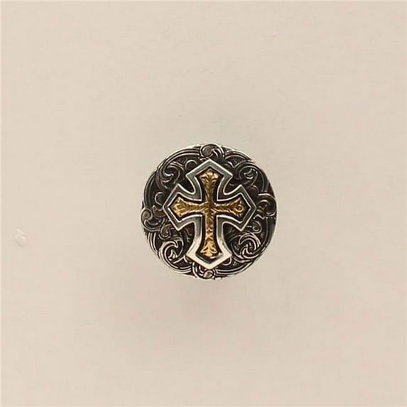 Twister 28073 Round Badges - Silver Filigree