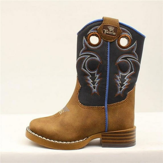 Twister 443001202-07.5 Ben Toddler Boot, Brown - Size 7.5