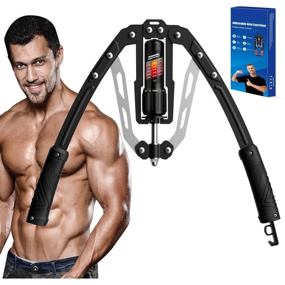 Twister Arm Chest Trainer Exerciser Workout Equipment,Adjustable 22-470lbs Hydraulic Power, Chest Expander Machine, Gym Workout Equipment for Upper Strength