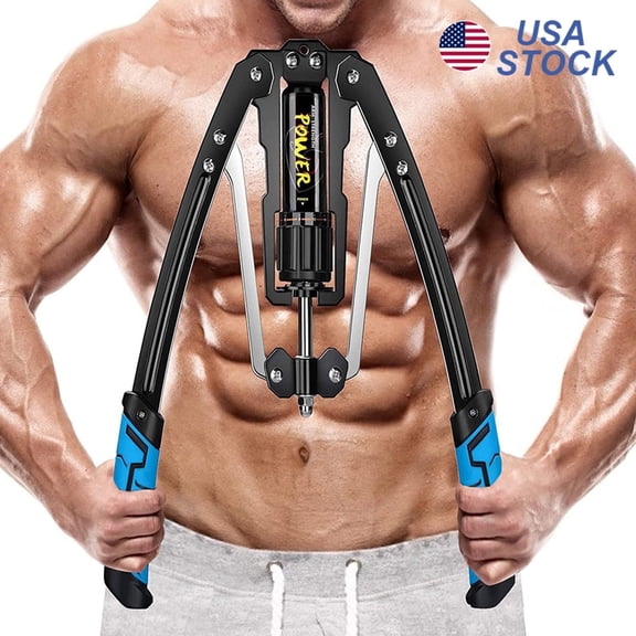 CPWVKI Twister Arm Exerciser Chest Expander Shoulder Forearm Muscle Training Fitness Equipment for Men Home Workout Adjustable 22-440lbs