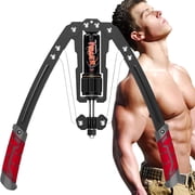 stusgo 10-200KG Hydraulic Power Twister, Adjustable Chest Expander &amp; Arm Builder, Upper Body Fitness Equipment for Home Gym(Red)